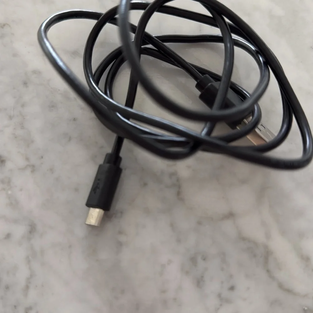 Charger cords.